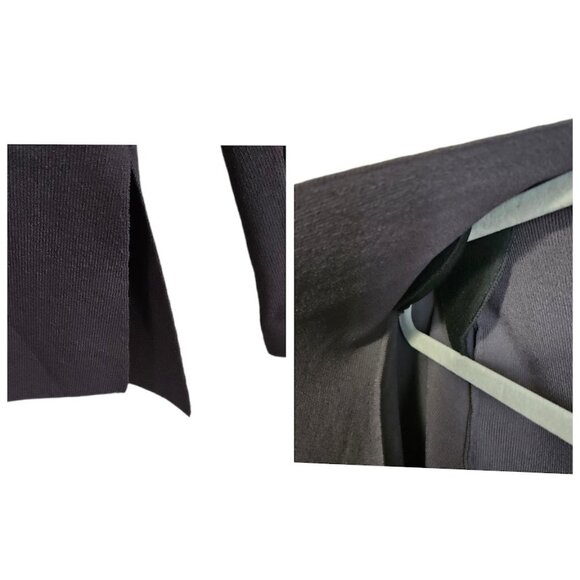 M.M. Lafleur The Woolf Jardigan Knit Jacket Cardigan Charcoal Gray XS - Picture 10 of 13